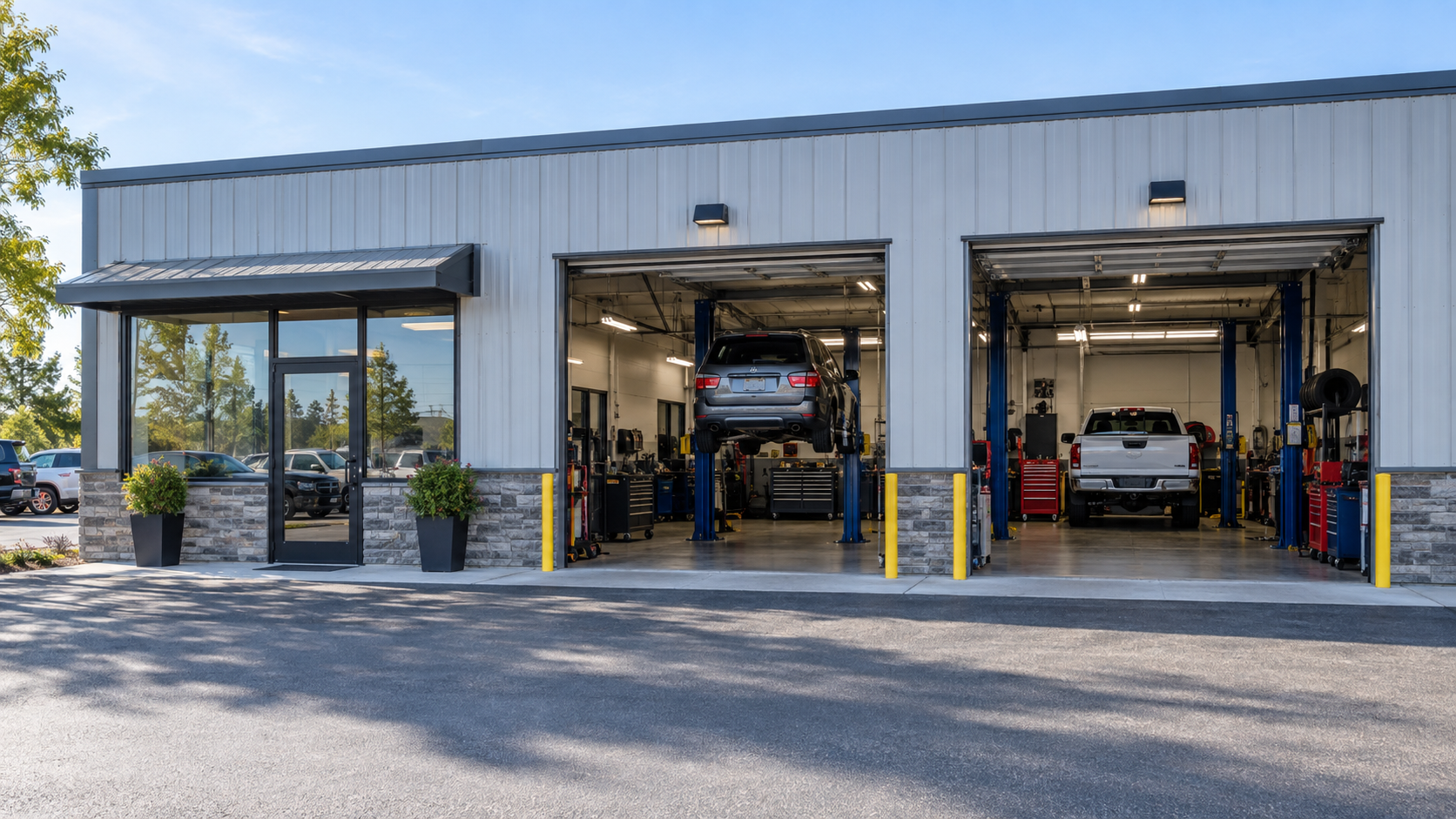 Workshop exterior