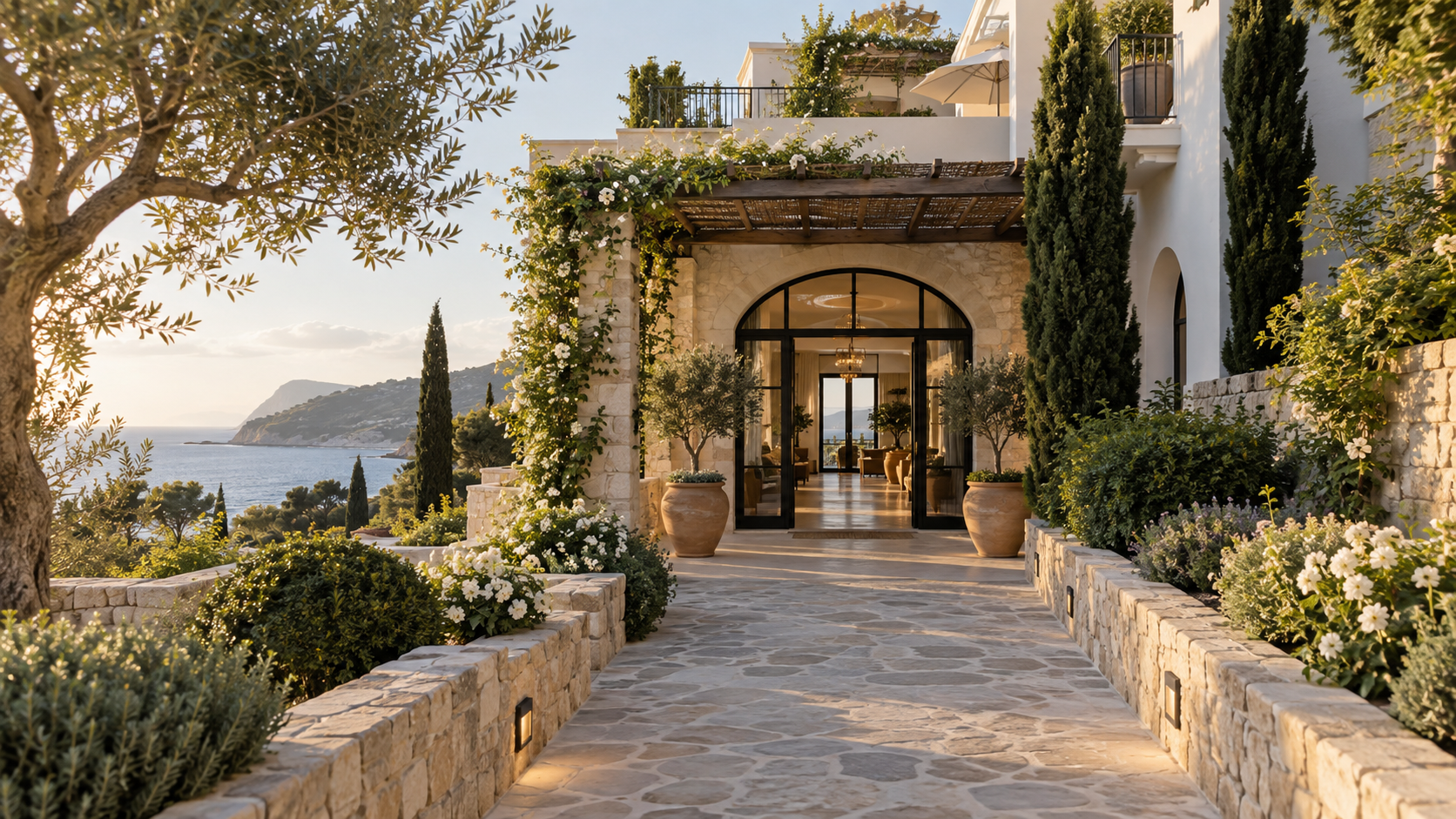 Hotel entrance