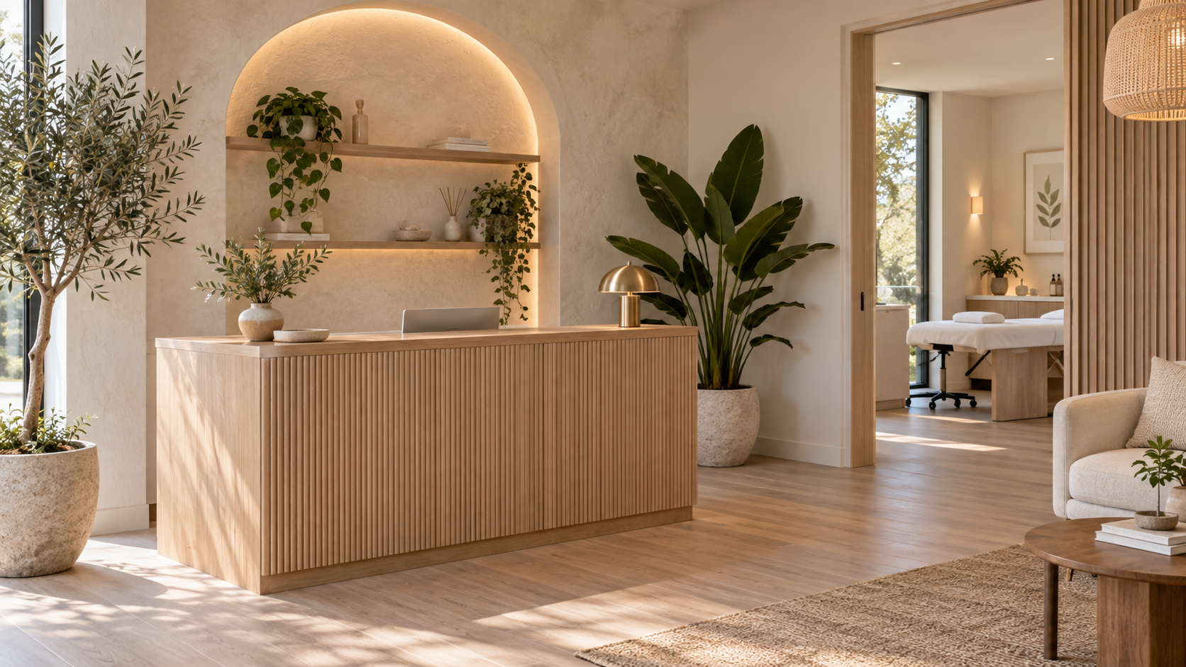 Reception area